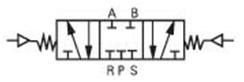 5 way 3 position pilot pilot valve