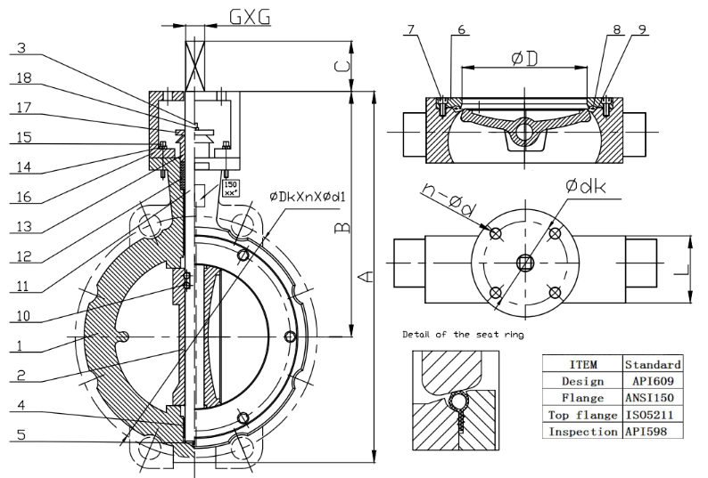 Double Offset Stainless Steel Butterfly Valve