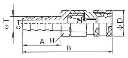 Hose Quick Coupler Fitting