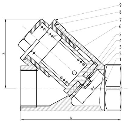 Stainless Steel Piston Check Valve