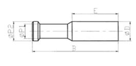 Plug Push Fit Fitting