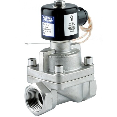 Stainless Steel High Temperature Normally Closed Solenoid Valve